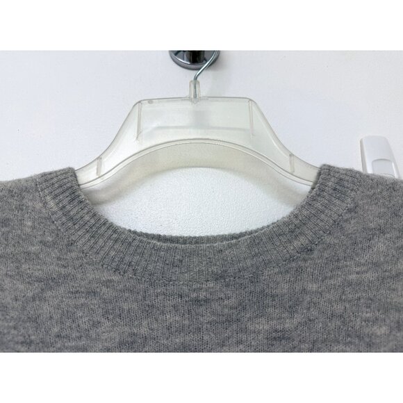 Worth New York NY Gray Wool Cape Back Sweater Knit Top Capelet Shrug XS - Picture 5 of 16